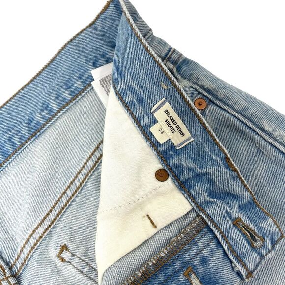 Madewell Relaxed Denim cut‎ off Shorts in Cedarcroft Wash Size 28 - Picture 7 of 11